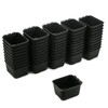 The ROP Shop 50-Pack - Black Cage Cups for Feed