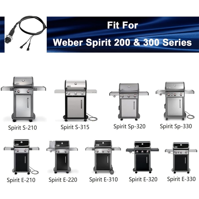 Onlyfire Electronic Igniter Switch/Button Fit for Weber Spirit Grills with