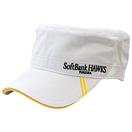 Fukuoka SoftBank Hawks SBCP-4504 WH Work Cap