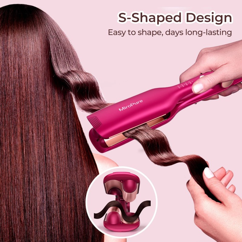 MiroPure Professional Hair Curler Hair Waver Curling Iron Styling Tool