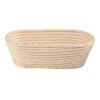 WINBST Oval Proofing Basket Wicker Proofing Basket Bread Dough Proofing