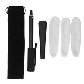 Toe Cleaning Brush Retractable Long Handle Toe Brush Reusable Foot Scrubber with 3pcs Drying Covers for Seniors Elderly Disabled Pregnant Women