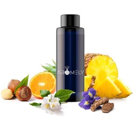 AROMELY Peaceful Essential Diffuser Oil Blend - Signature Diffuser Aroma Scent - Luxurious Fragrance with Notes of Pineapple, Green Leaves, Oranges, Papaya, Lemon, Cardamom, Amber and Musk (50ml)