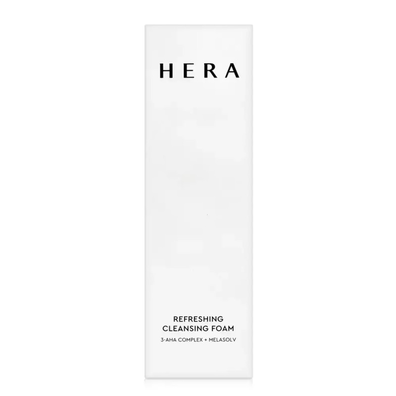 Hera 헤라 폼클렌징 리프레싱 160g 3개 멜라솔브 폼 리뉴얼 대용량