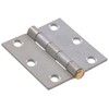 Hardware Essentials 851746 General Purpose Square Corner Hinges Fixed Pin