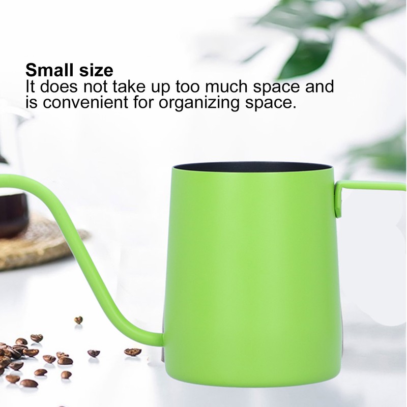 350ml Hand Made Coffee Pot Stainless Steel Fine Spout Pour