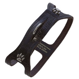 ChokeFree Pet Shoulder Collar, 10", Croco Black