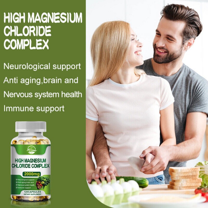 Magnesium Glycinate 4-in-1 Complex 2000mg - High Strength Magnesium Supplements