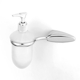 Inconnu Wall Liquid Soap Dispenser Chrome