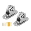Small Pulley Block Stainless Steel Silent Roller Wall Mounted Fixed