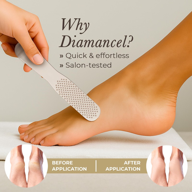 Diamancel Luxury Diamond Foot Buffer - Coarse Grit – For