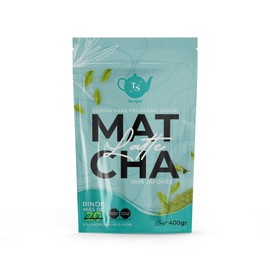 Matcha latte para preparar bebidas frias o calientes. 400gr