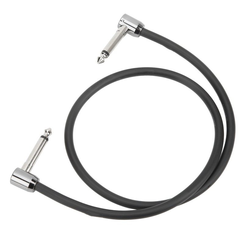 Guitar Patch Cable Metal Right Angle Guitars Effect Pedal Connecting