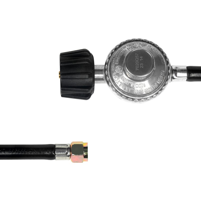 GrillAce 2-Feet propane Gas Grill Regulator and Hose, Replacement for