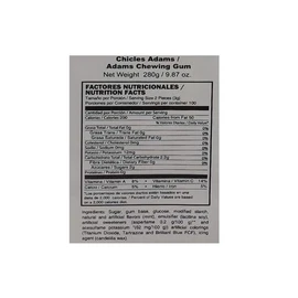 Adams Gum 100 x 2 units - Chiclets (Pack of 1)
