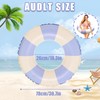 1 x Striped Swimming Ring Adult Large Pool Swimming Ring,