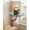 Cat Desk Bed, 360°Rotation & Height Adjustable Cat Bed for