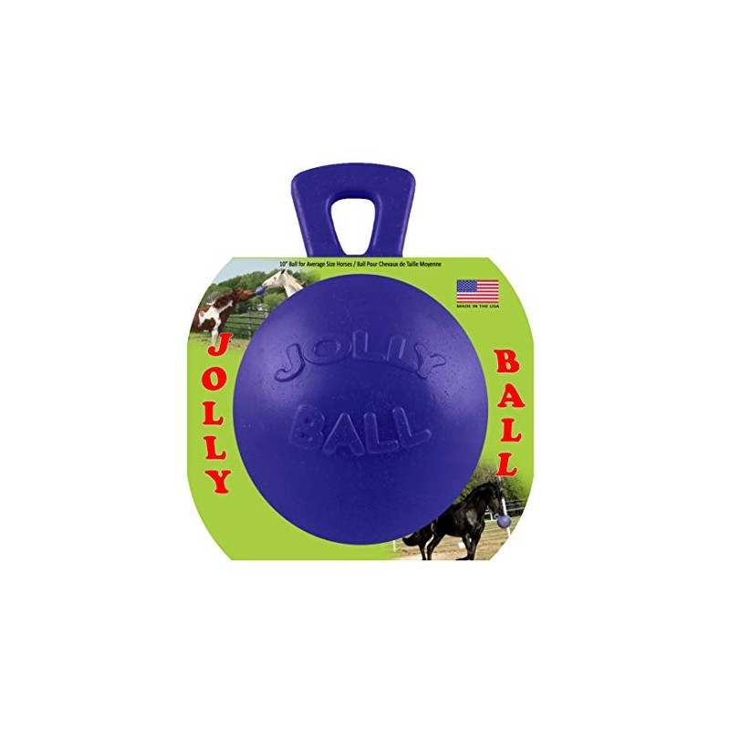Horsemen's Pride Horsemen's Pride Jolly Ball - Blue, 10 inch