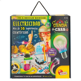 Colorbaby Lisciani 47631 I'm A Genius Science Lab 50 Science Experiments Electricity Sets Bulb Set Educational Toy Home Science Toy for Children Aged 8+