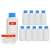 Octopus 10 x 100 ml Plastic Bottles, HDPE Plastic Bottles