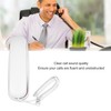 Wall Mountable Telephone Multifunctional Clear Sound Corded Landline Phone for