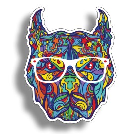215 Decals Graffiti Pitbull Sticker Dog K9 Cup Cooler Car Truck Pit Bull Bumper Decal Pet