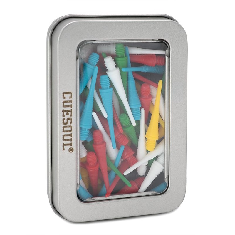 CUESOUL 2BA Soft Tip Dart Point 100 Count (CSSTP009H)