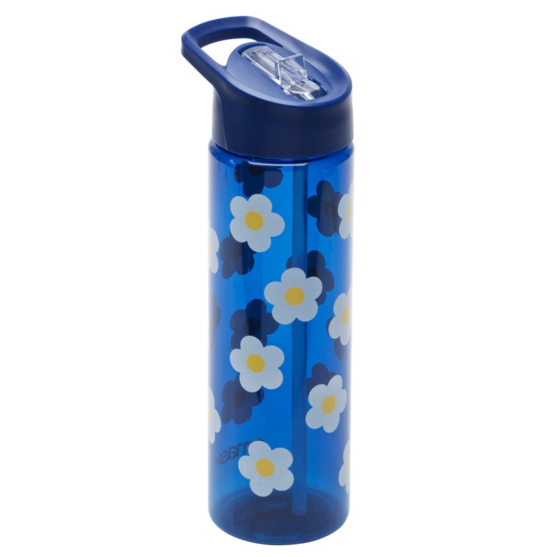 Smash Daisy Water Bottle with Straw 700ml