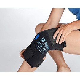 Cold & Hot Therapy System Ice Pack Wrap - Ice It MaxCOMFORT (Knee (512) Ideal for Pain Relief, Recovery from Physical Activity, and Every Day use. - from Battle Creek Equipment