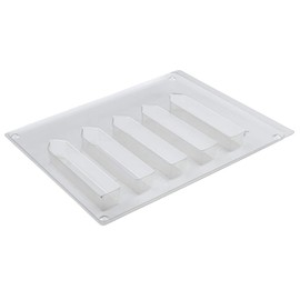 Rayher 36111000 Casting Mould for Street Chalk, 5 Shapes of 11 x 2 x 2 cm, Material PET, Mould for Pouring with Chalk Casting Powder, Concrete, Casting Powder, Concrete Casting Mould