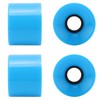 PUENTE 4pcs 60x45mm Skateboard Wheels 78A Longboard Cruiser Wheels Replacement