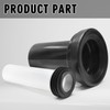 Wall Hung Toilet Gasket and Connector Set Compatible with Geberit