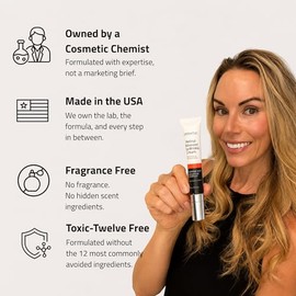 Crema antienvejecimiento para ojos con retinol, crema para ojeras y bolsas debajo de los ojos, crema reafirmante para ojos contra las arrugas, crema  