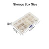 Pack of 145 Brass Threaded Inserts Female Thread Knurled Nuts,