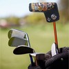Golf Club Covers,Embroidery Protective Club Covers Golf Putter Head Covers