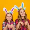 FamEaze Easter Headbands, 3 PCS Easter Bunny Headhand Costume Accessaries