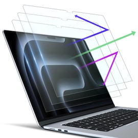 [3-Pack] Screen Protector for Macbook Pro 16 Inch, PYS Anti Blue Light Screen Filter, Matte Anti-Glare Film, Anti-Scratch, Anti-Fingerprint, Bubble Free