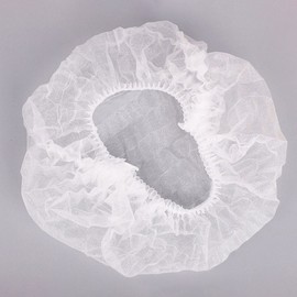 커머스지 Non-woven Hygiene Caps Disposable Cooking Caps 100 Sheets