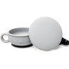 TalkTools Itsy Baby Bowl Plus Tapa Sólida Gris (Nube)