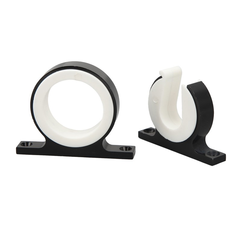 2 Pcs Fishing Rod Holder Horizontal Vertical Aluminium Boat Mounted