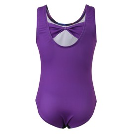 JESKIDS Gymnastics Leotards for Girls Dance Unitards Biketards Matching Shorts Suits for Girls 8-9 Years Colored Striped