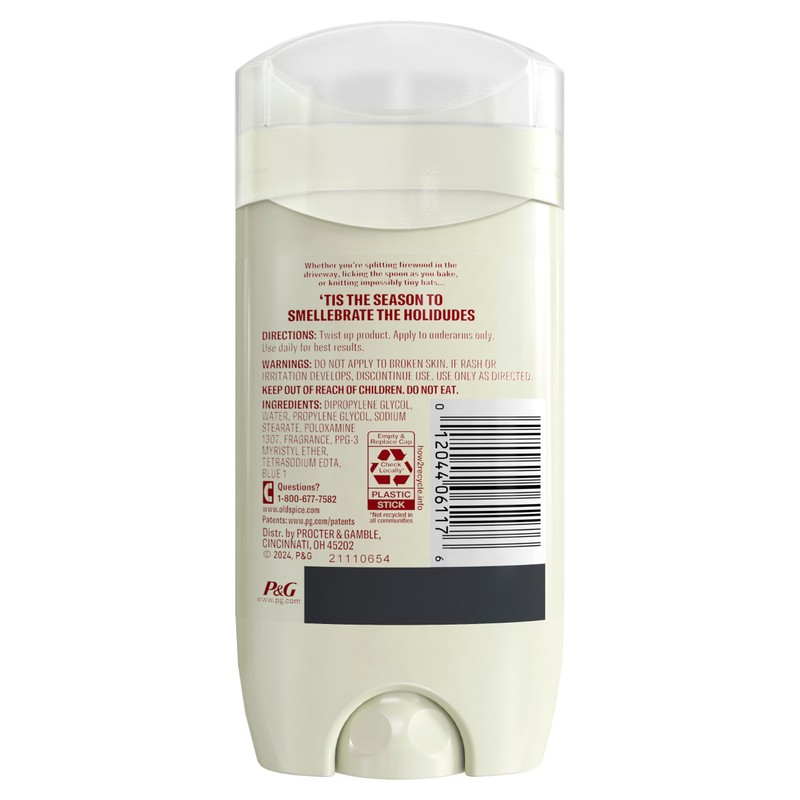 Old Spice Aluminum Free Deodorant for Men, Holidudes Limited Edition,