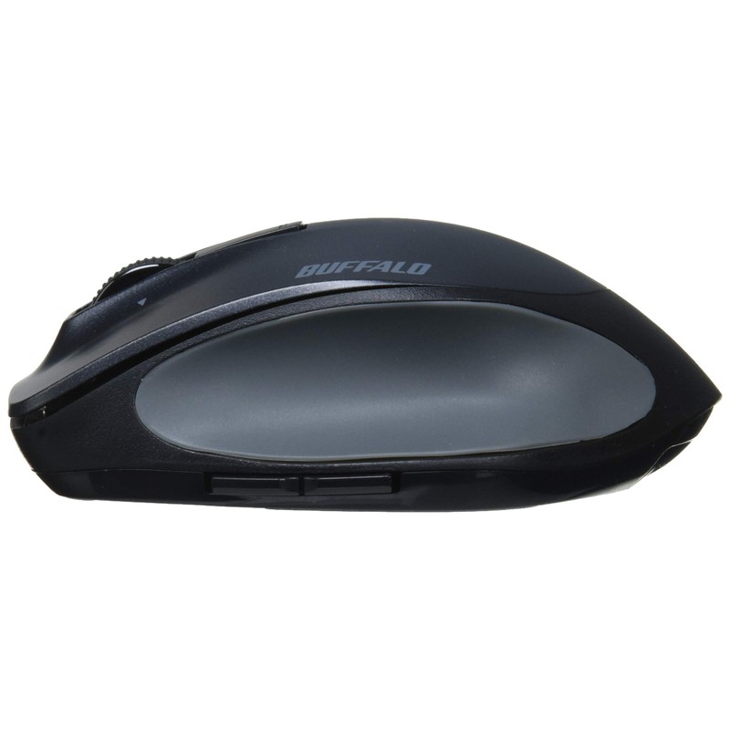 Buffalo BUFFALO Bluetooth BlueLED Premium Fit Mouse Medium Black BSMBB505MBK