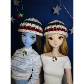 Kyle Lefort 1/3 Scale Smart Doll Sized Christmas Wreath Pendant Necklace