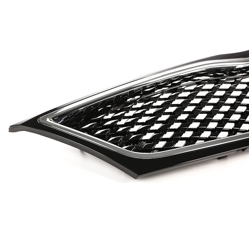 PIT66 Front Upper Bumper Radiator Grille, Compatible with 2014-2015 Kia