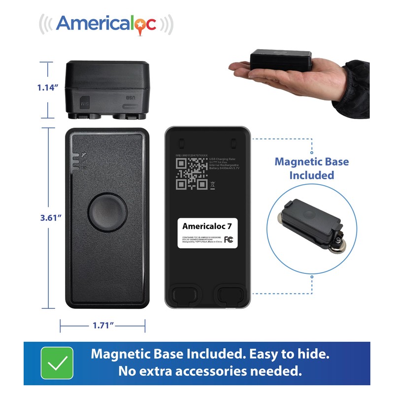 Americaloc Mini Seven GPS Tracker