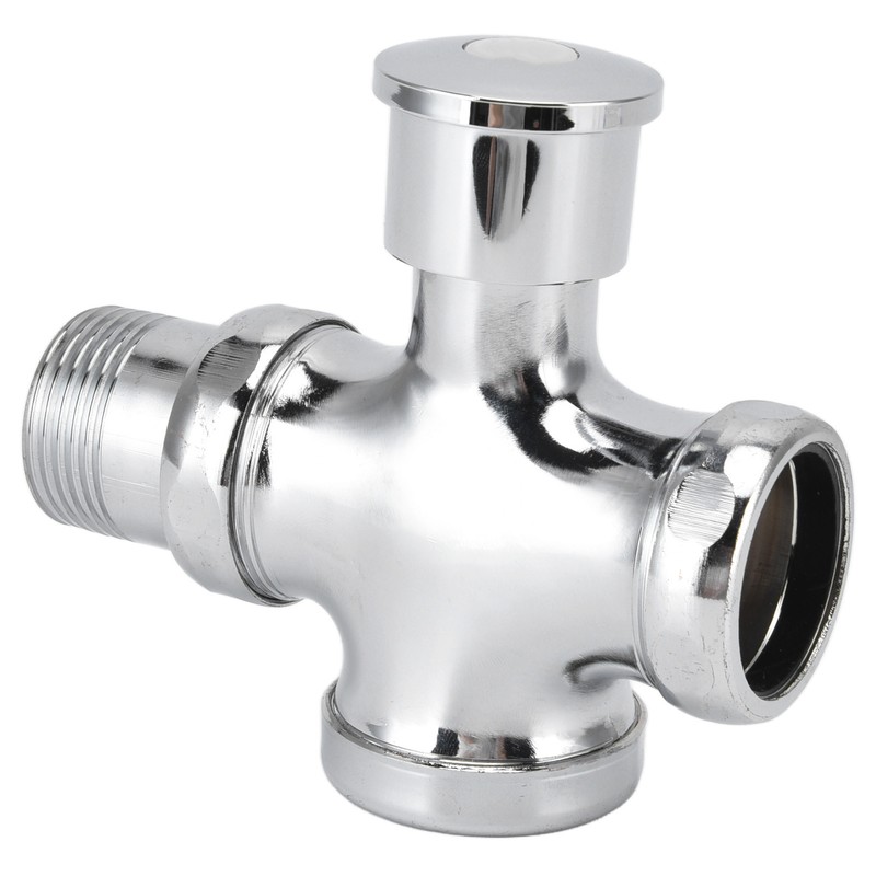 Urinal Flush Valve with Push Button Toilet Delay Flushing Valve