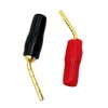 LOYELEY 8pcs 2mm Pin Type Audio Banana Plug Screw in