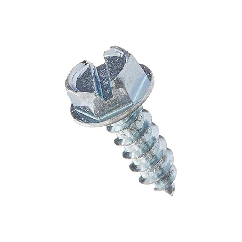 Hillman 50 Pcs Hex Washer Head Sheet Metal Screws (#14