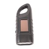 Hand Crank Solar Powered Rechargeable Flashlight Mini Solar Flashlight for